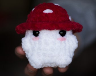 Crochet Mushroom Dude Plush | Mushroom Plushie | Cute Crochet Plush | Crochet Mushroom