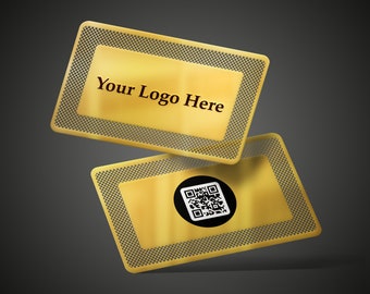 Visitenkarte aus Metall – Mandala Silber von vkardz | QR-Unterstützung | NFC-fähig für sofortiges Teilen