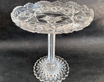 Westmoreland pedestal plate / bon-bon / tall compote - 1906