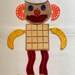 Felt Story Pieces, Flip Flap Jack, Body Parts and Food Activity, Circle ...