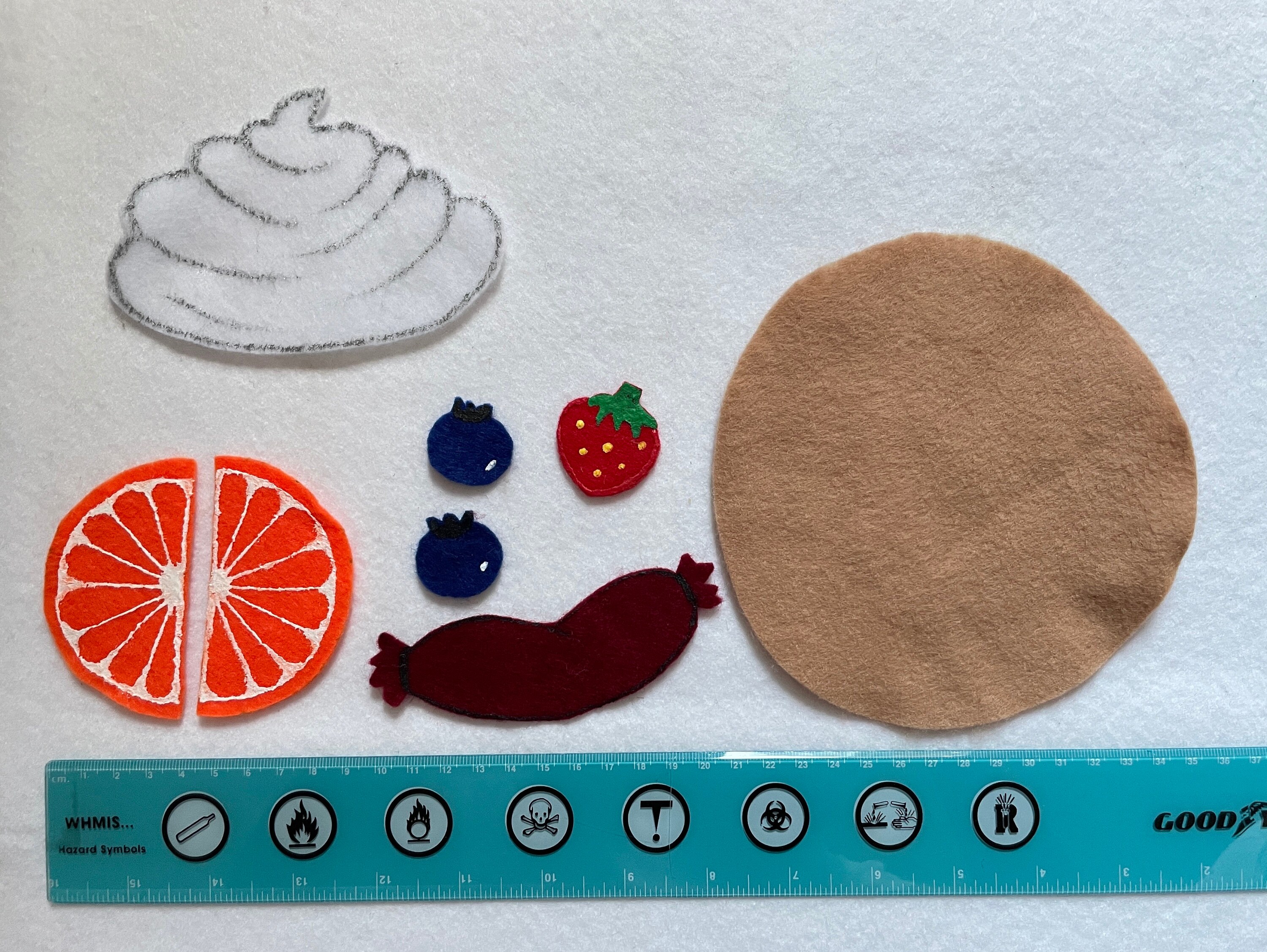 Interactive Flip Flap Jack Felt Board Story , Body Parts and Food ...