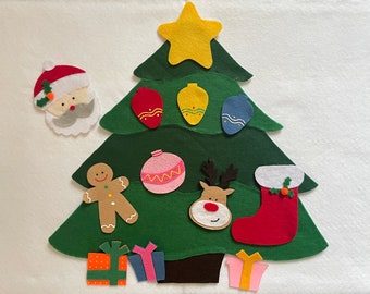 Handmade Christmas Felt Board Story: Toddler Quiet Time Activity