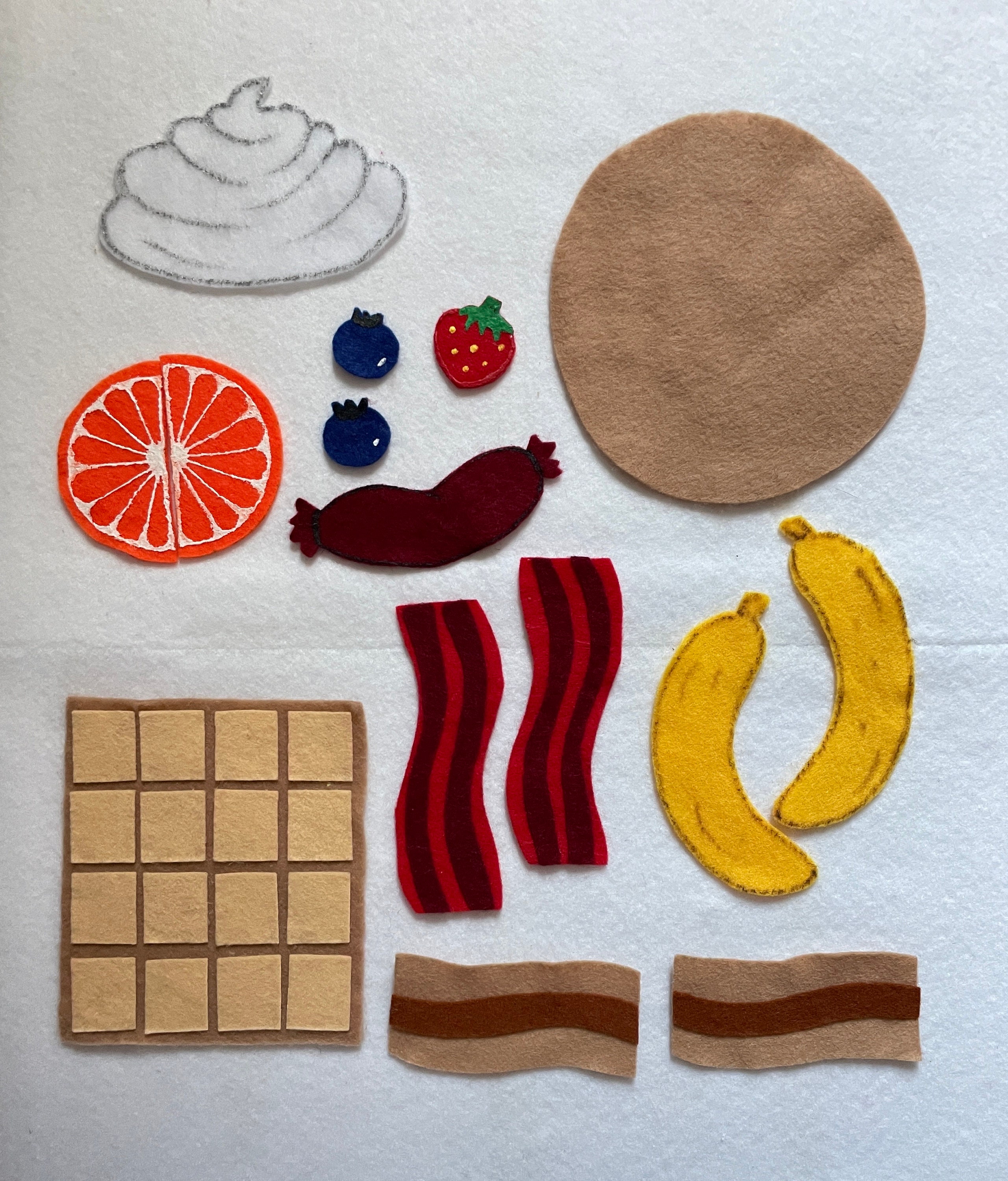 Interactive Flip Flap Jack Felt Board Story , Body Parts and Food ...