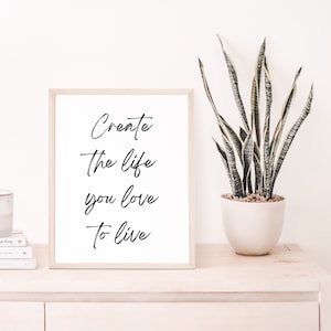 Motivational Prints Printable Quotes Inspirational Wall Art Gift for her Bedroom Wall Art Printable Wall Art Inspirational Printable Quote