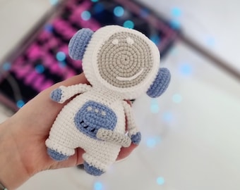 Crochet Astronaut Amigurumi Pattern: Spaceman Doll (PDF Pattern)