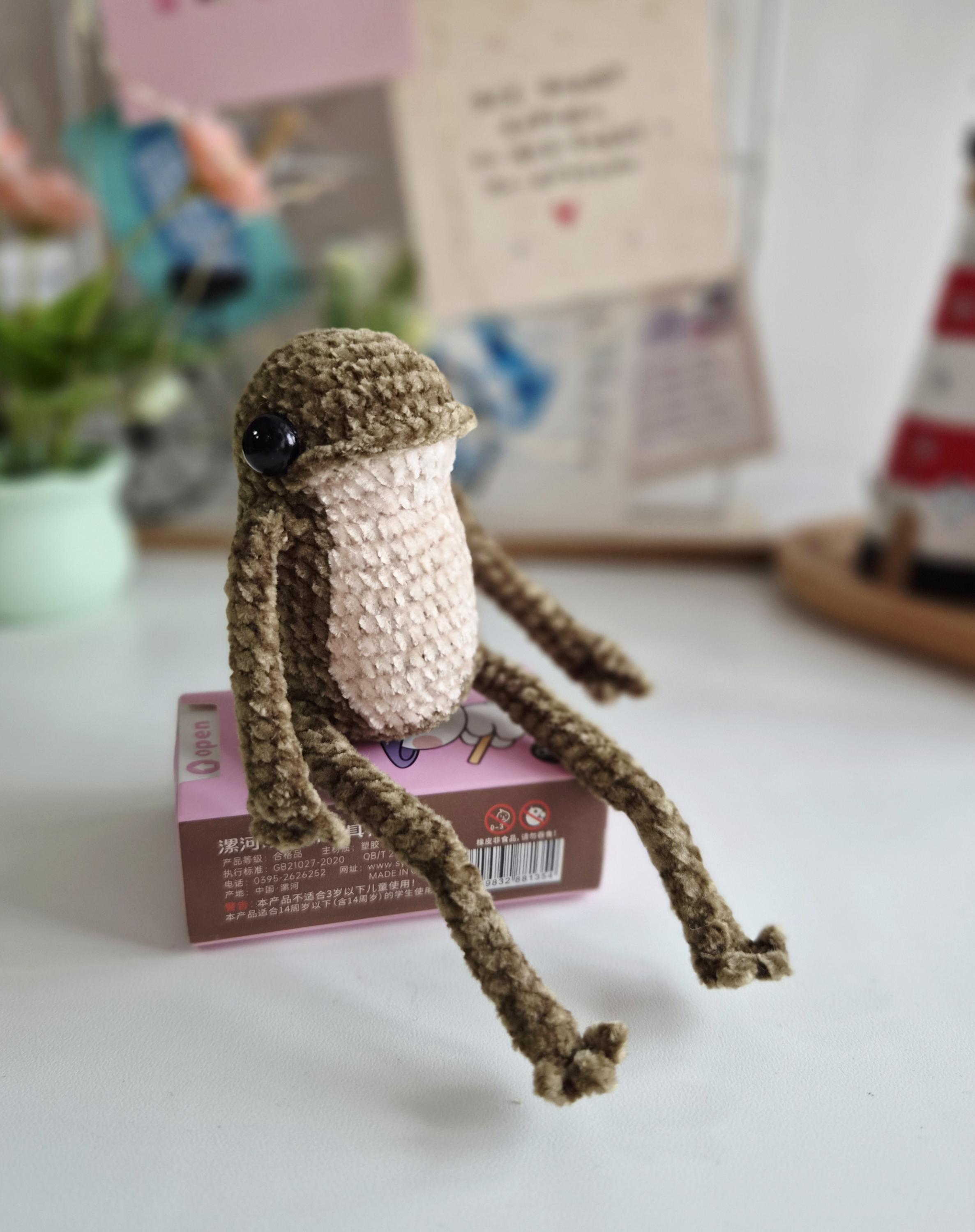 Wire Frog Pattern Crochet PATTERN Frog Only – No Clothes Included – Amigurumi Posable ...