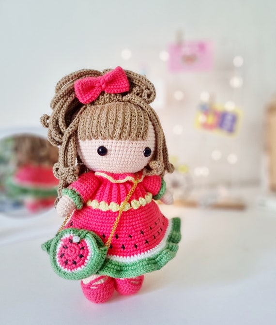 crochet watermelon dress pattern Lacy Crochet: Watermelon Toddler Summer Dress