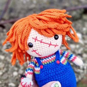 Chucky CROCHET PATTERN - Amigurumi Doll for Halloween - Etsy