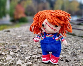 Chucky CROCHET PATTERN - Amigurumi doll for Halloween
