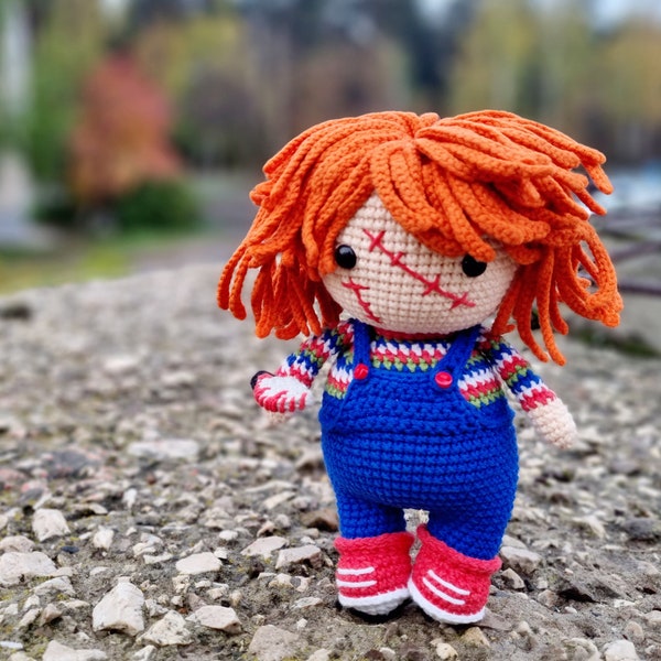 Chucky CROCHET PATTERN - Amigurumi doll for Halloween