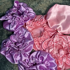 Kids Satin Hair Bonnet