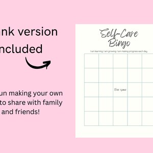 Self Care Bingo Printable | Printable Bingo | Planner Insert ...