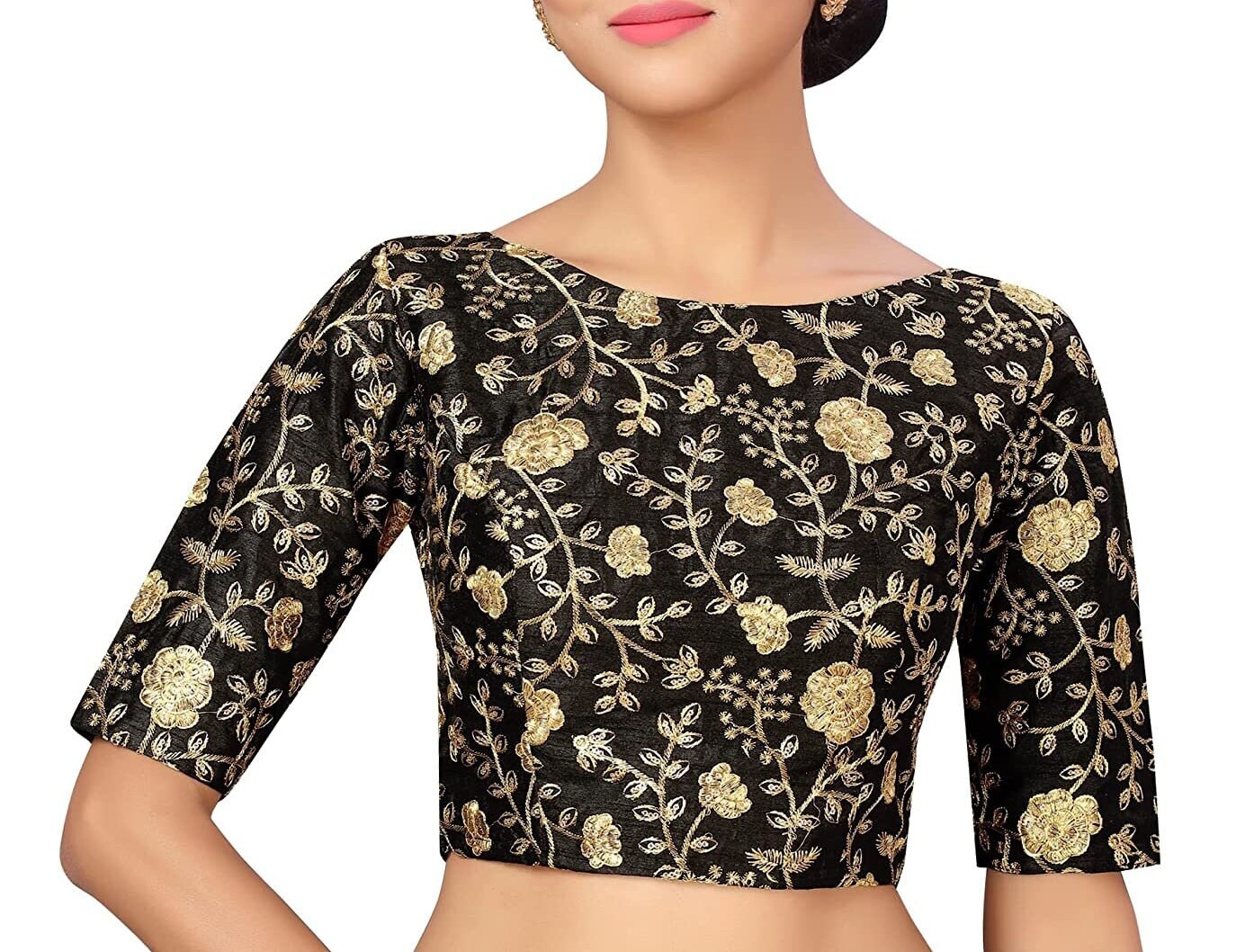 Buy Black Saree Blouse Online In India - Etsy India