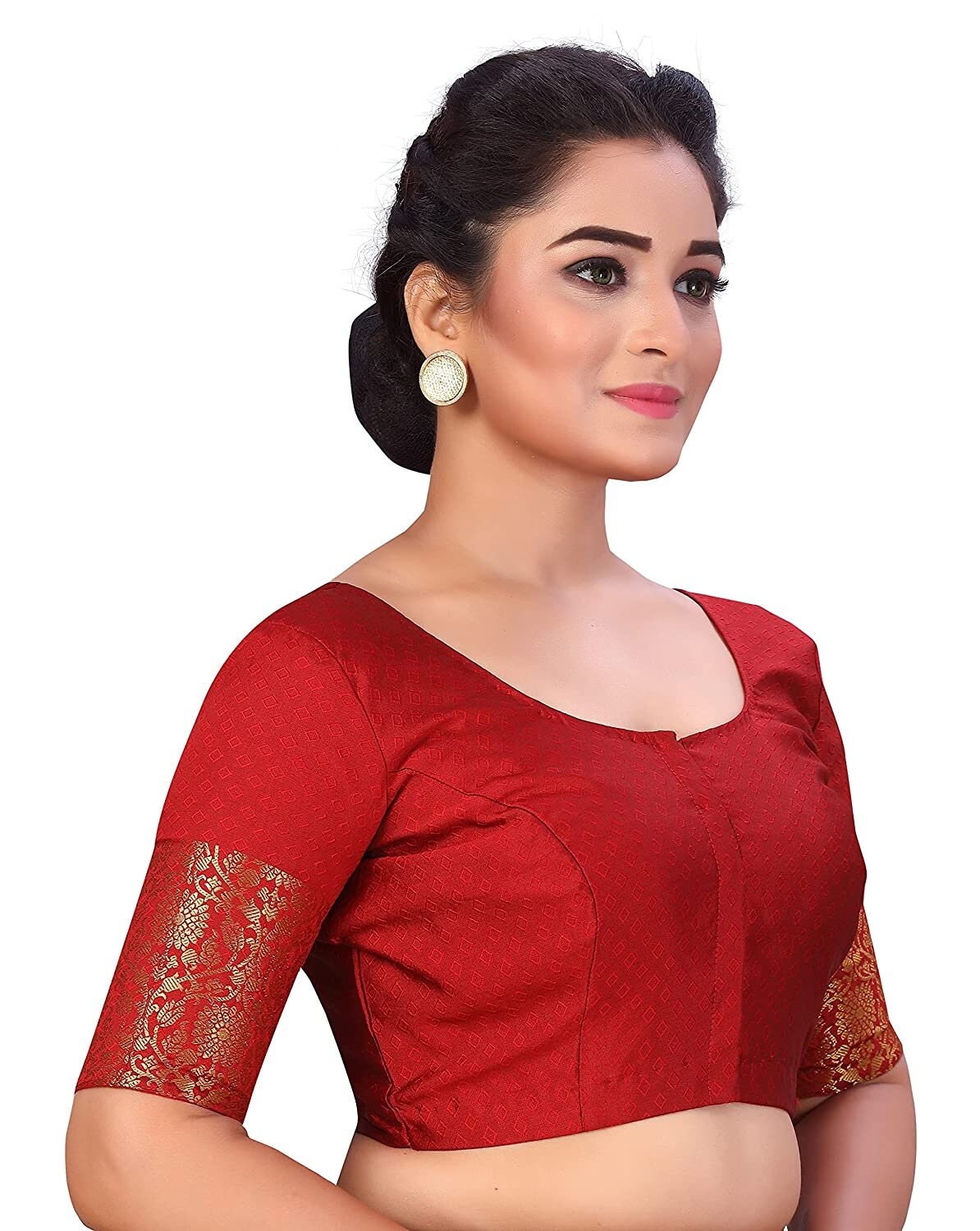 Brown Saree Blouse - Etsy