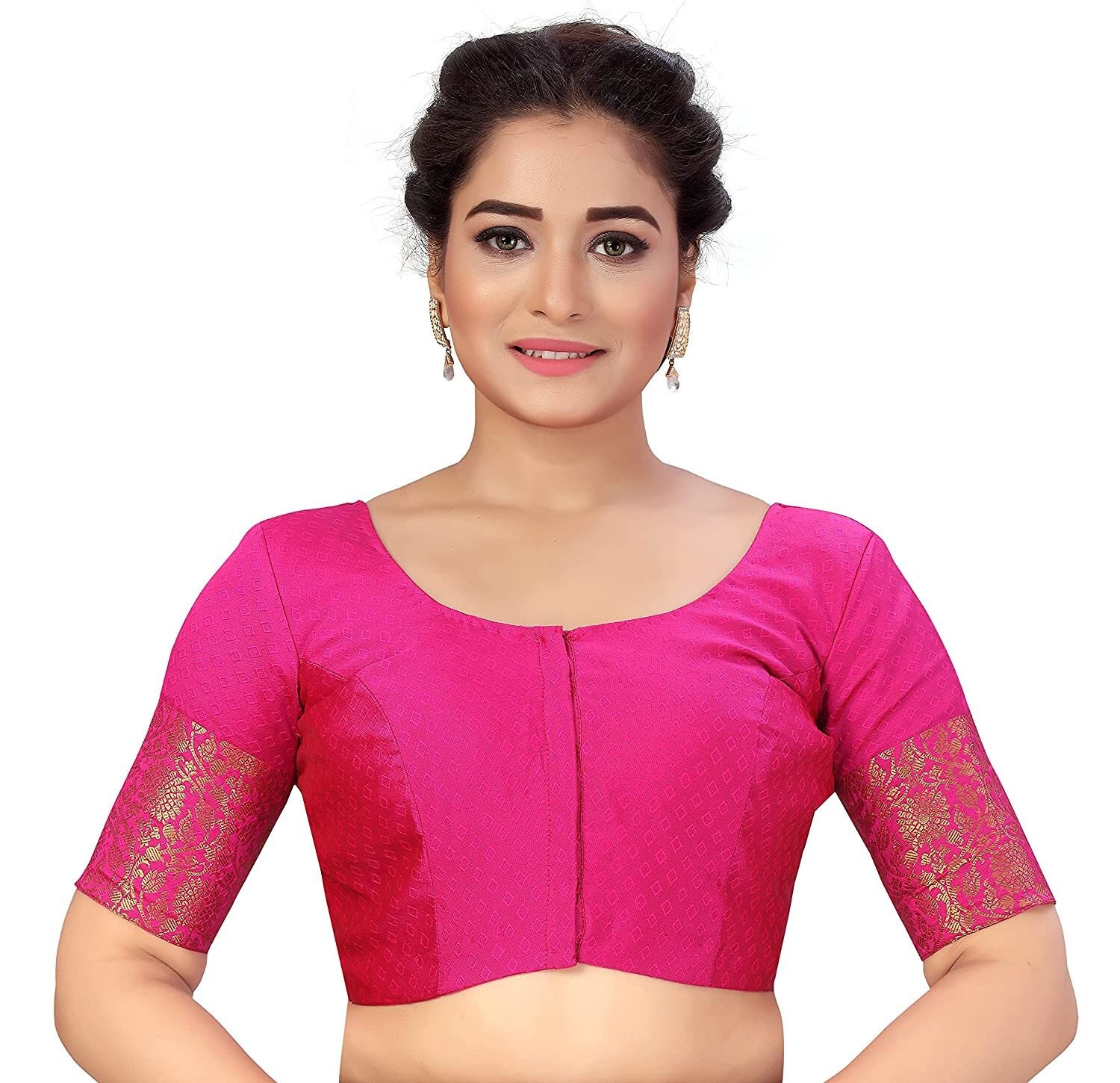 Pink Saree Blouse - Etsy
