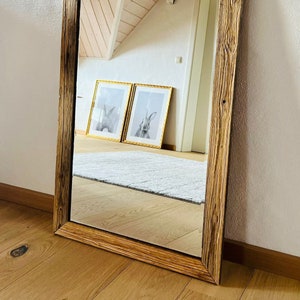 Mirror reclaimed wood frame - Each frame is unique