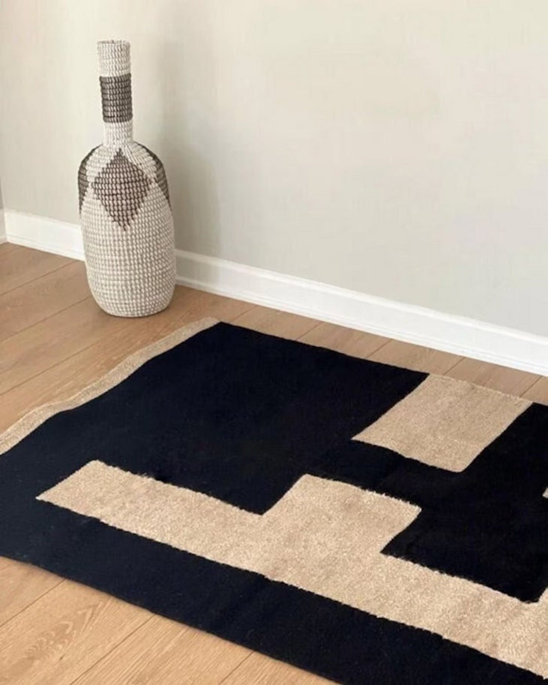 Handwoven Eco Friendly Bohemian Rug, Cotton Rugs, Earthy Boho Rug ...