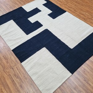 Handwoven Cotton Rugs, Eco Friendly Bohemian Rug, Modern Rug, Living Room Rug, Outdoor Rug, Kitchen Rug