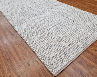Tappeto da corridoio in lana tessuto a mano, tappeto da corridoio in lana naturale, tappeto da corridoio per ingresso, corridoio, scale, tappeto marocchino 3x8, 3x10, 3x12, 4x10, 4 x 12 piedi
