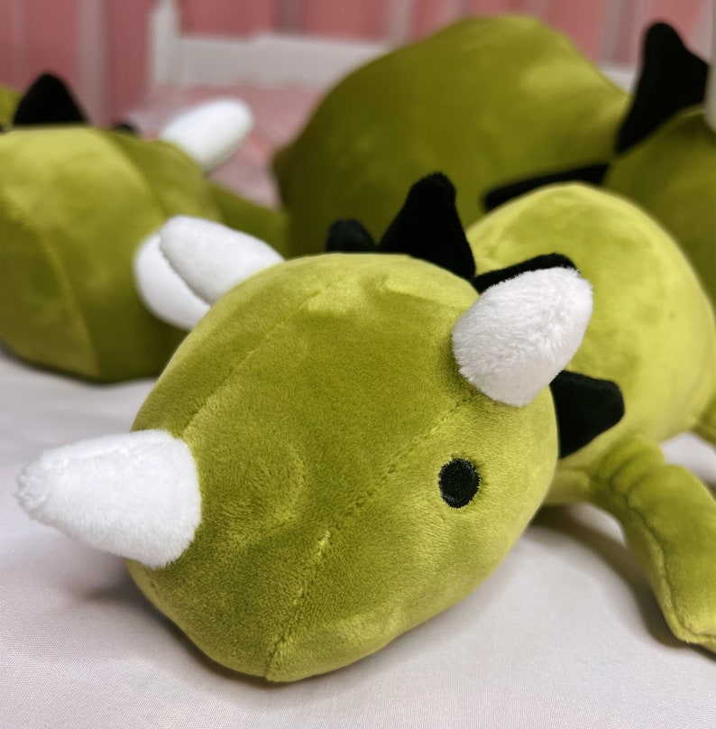 Handmade Custom Weighted Dinosaur Plush Toy Soft Stuffed Etsy