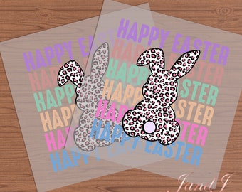 Happy Easter DTF Transfers Ready To Press, Direct To Film Transfer ,DTF Prints