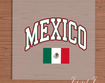 Mexico Soccer DTF Transfers Ready To Press, Direct To Film Transfer ,DTF Prints