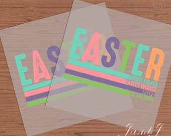 Easter DTF Transfers Ready To Press, Direct To Film Transfer ,DTF Prints