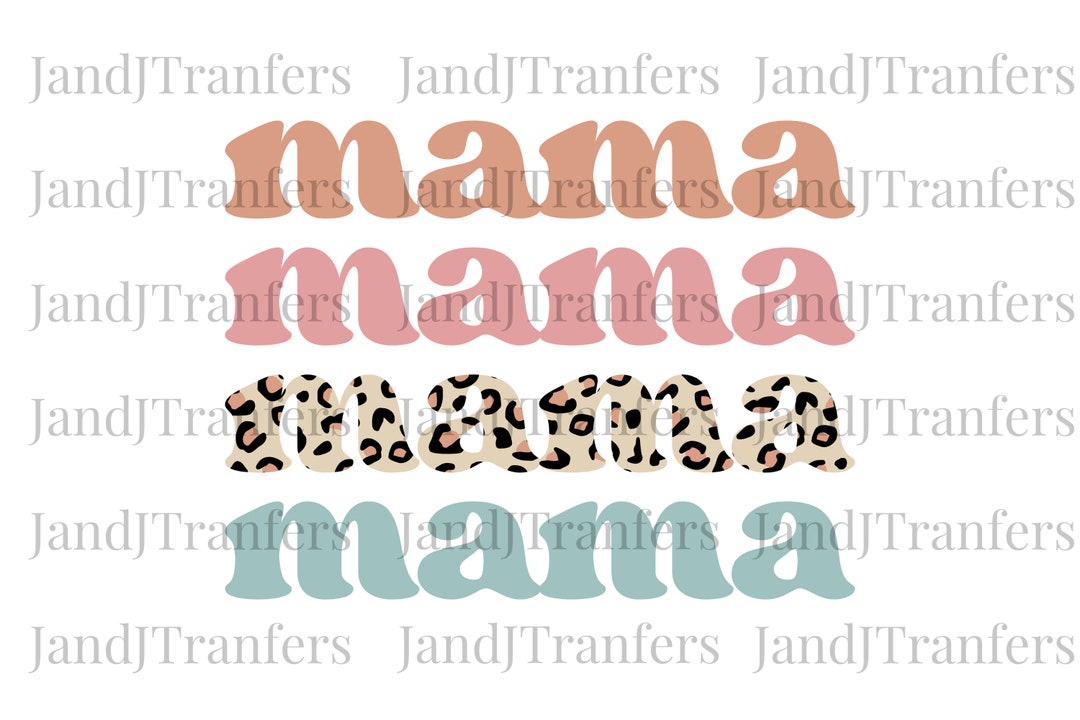 Mamá, DTF Transfers Ready to Press, Direct to Film Transfer ,DTF Prints ...