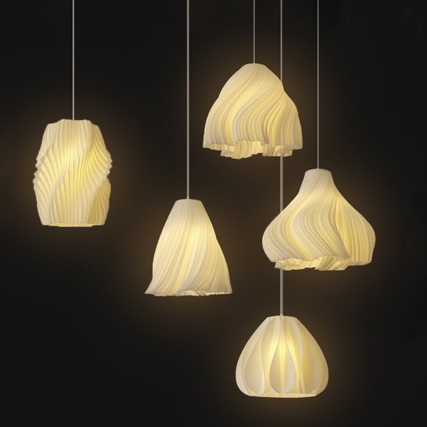 Mid Century Pendant Light - Etsy