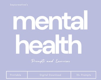 Arbeitsbuch für psychische Gesundheit | CBT Übungen, Angst Relief PDF