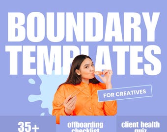 Client Boundary Email Templates for Freelancers (PDF Download)