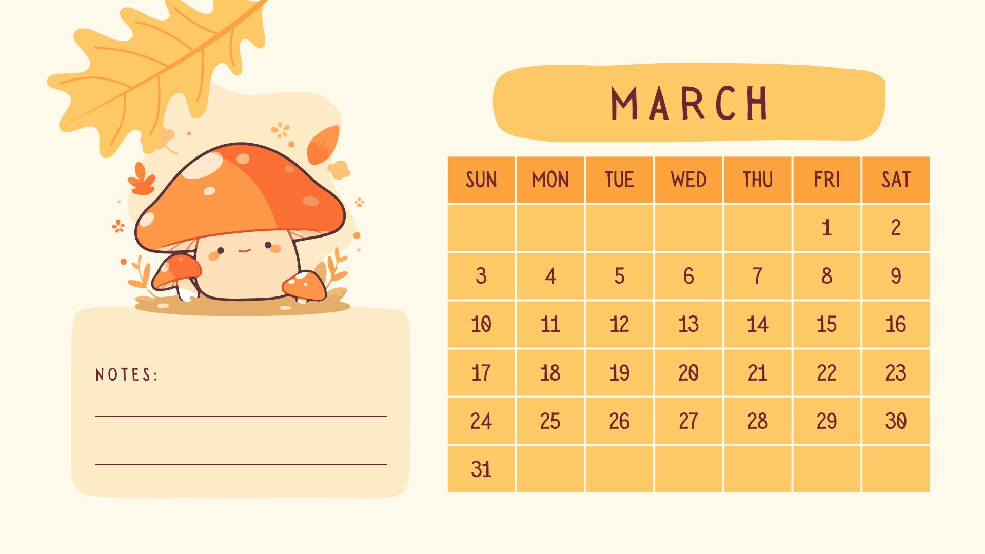 Digital Planner With Calendar