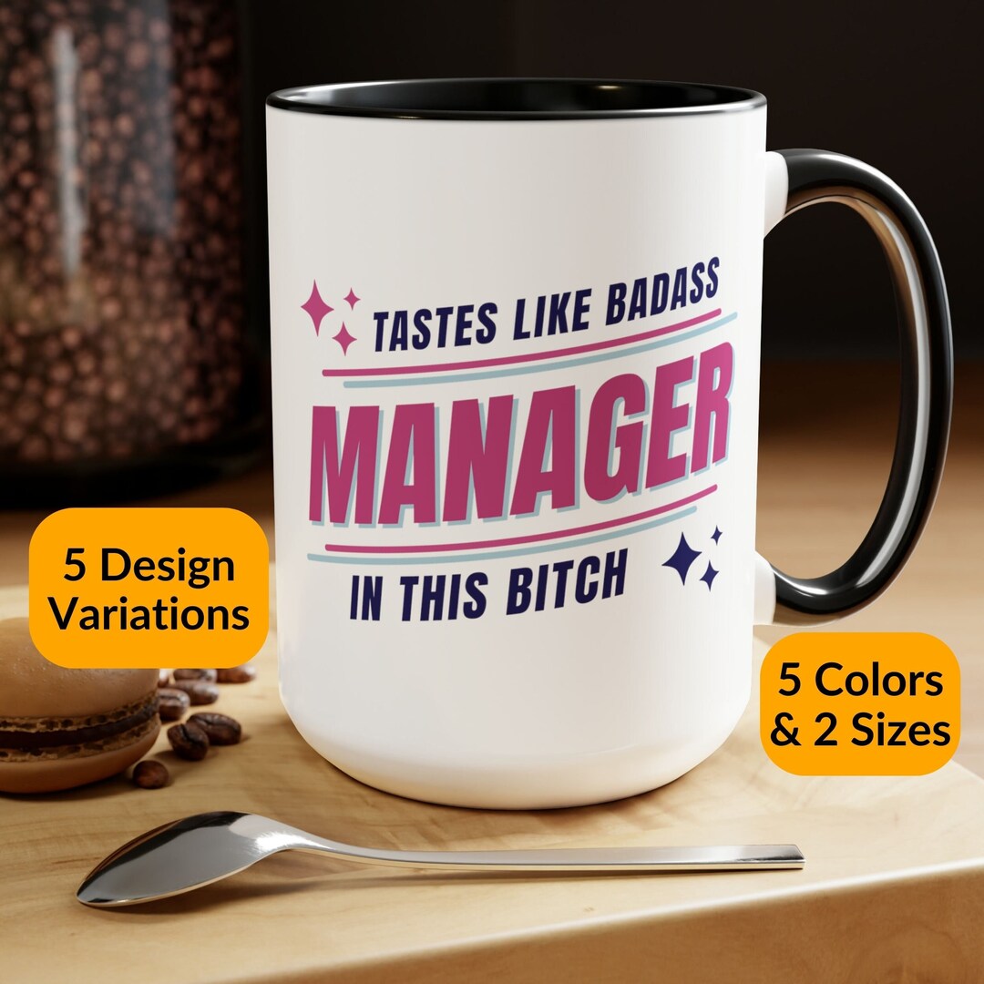 Custom Manager Mug, Personalized Manager Gift, Manager Gifts, Best