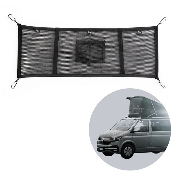 040parts Storage Net for the Pop-up Roof Compatible With VW T5 T6 T6.1  Bulli, Multivan 