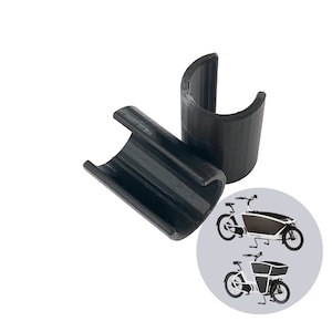 moin minis 2er Set Abstandshalter für Fahrradständer für Urban Arrow Family & Shorty Lastenräder Schützt Gummipuffer Bild 1