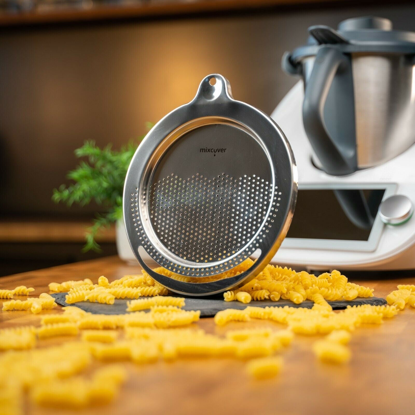 Stainless Steel Cutter Head Cover For Vorwerk TM5, TM6, TM31 Cooking Machines - Protective Lid For Mixing Blade
