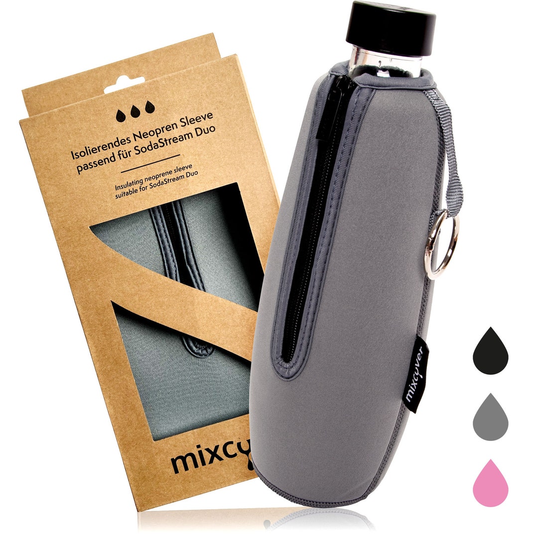 Mixcover Insulated Bottle Protection Sleeve Compatible With Sodastream