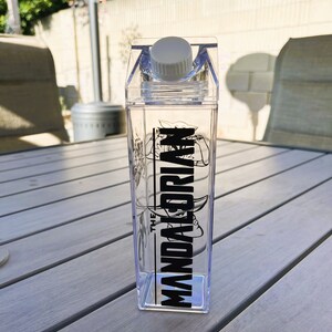 17oz The Mandalorian melkpak waterfles | Din Djarin |Dit is de weg | Star Wars | Mandaloriaan | Bekers | Grogu | Drinkfles
