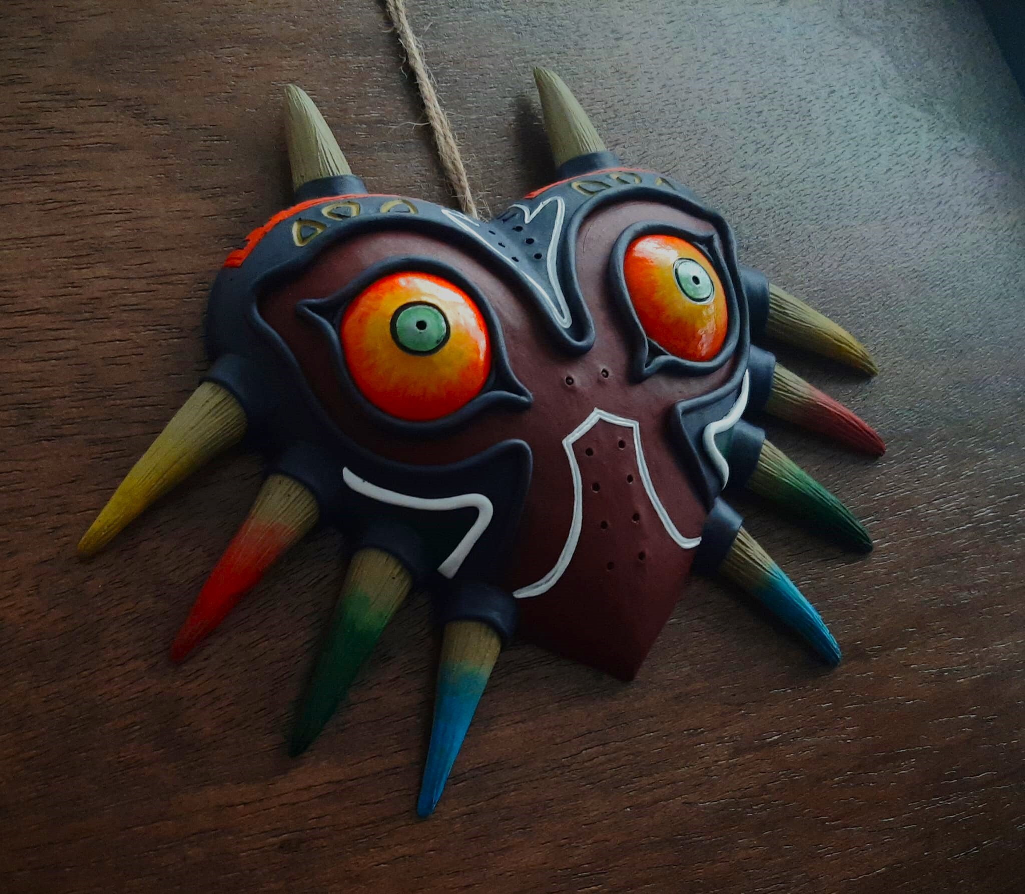 Majora's Mask, Legend of Zelda, Handmade Majora Mask, Zelda Resin ...