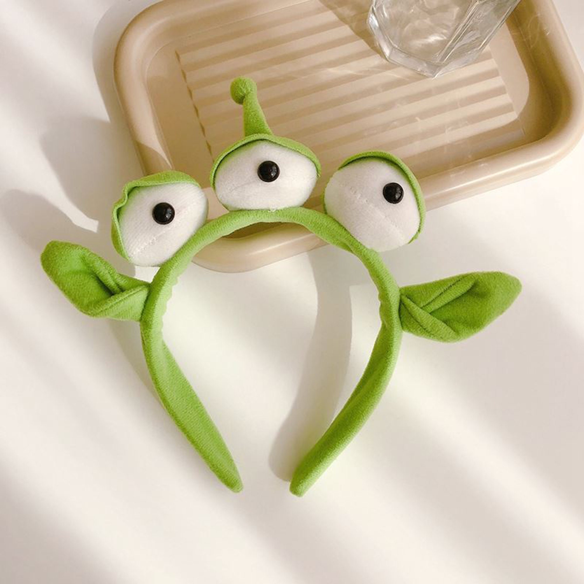 Funny Alien Headband, Green Headband, Creative Anime Alien Headband ...
