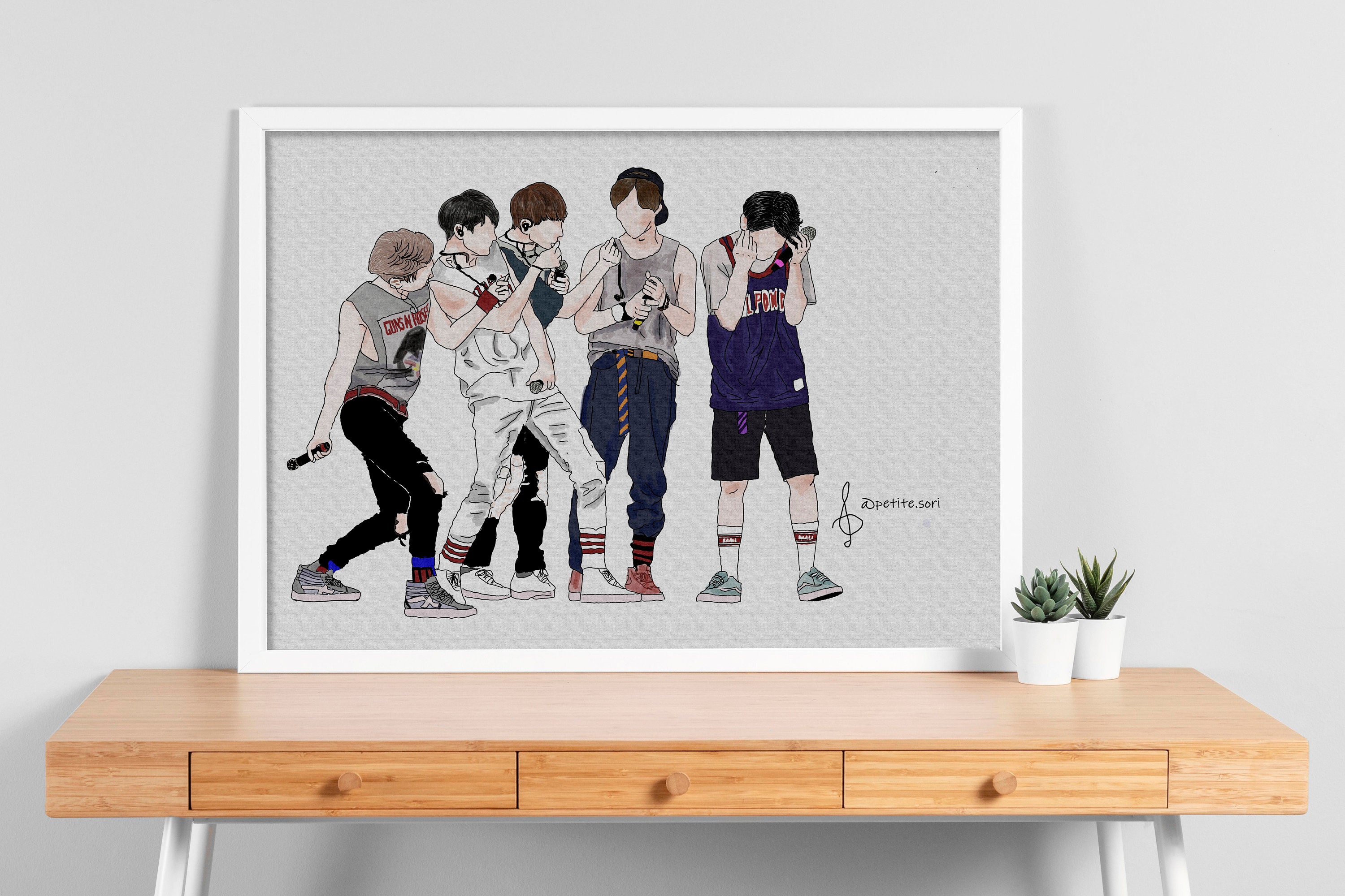 Kpop Shinee Printable Digital Wall Art Digital Download - Etsy