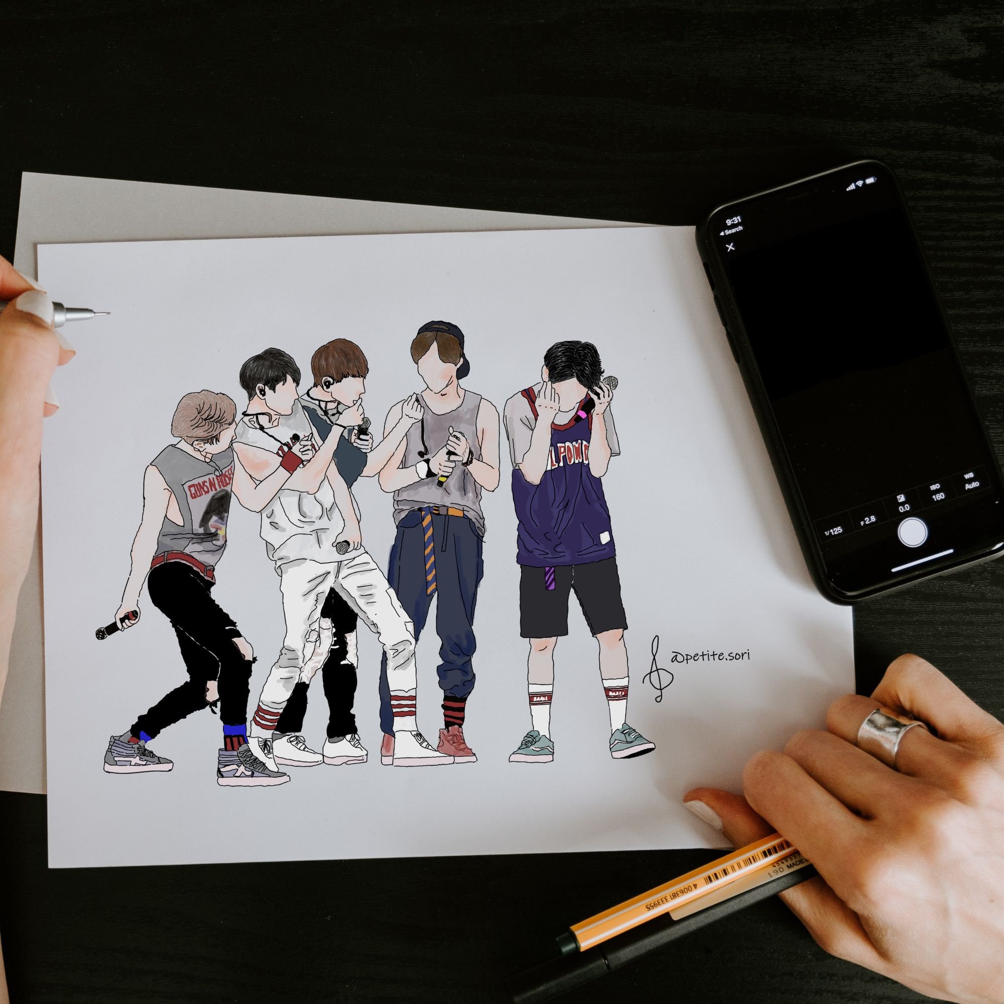 Kpop Shinee Printable Digital Wall Art Digital Download - Etsy