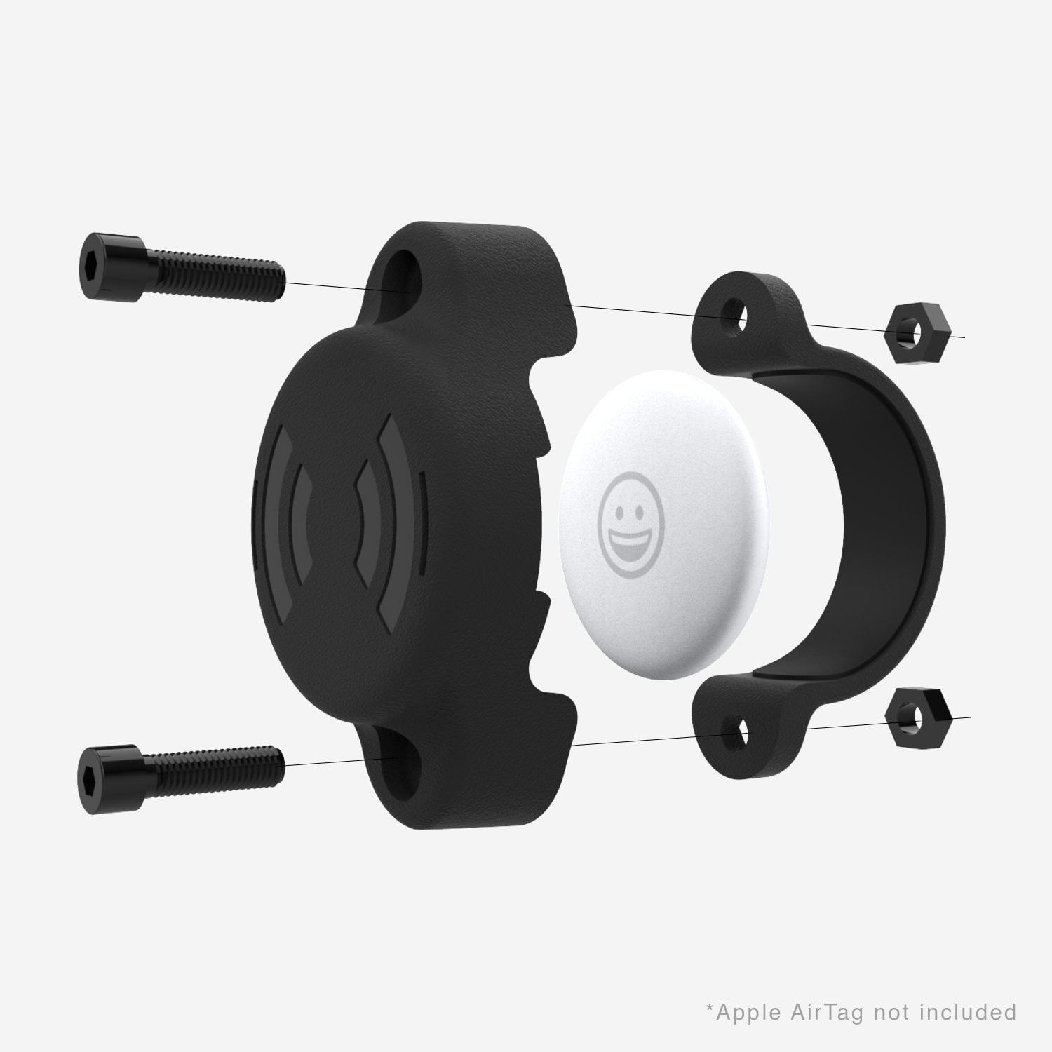 AirTag Bike Mount Bike Tracking AirTag for Bike Hide AirTag on Bike Air