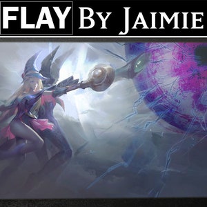 Tapete de juego YGO Dark Magicians con bolsa de transporte gratuita / Tapete de duelo personalizado de tela premium / Impresión Ultra HD con superficie antideslizante /