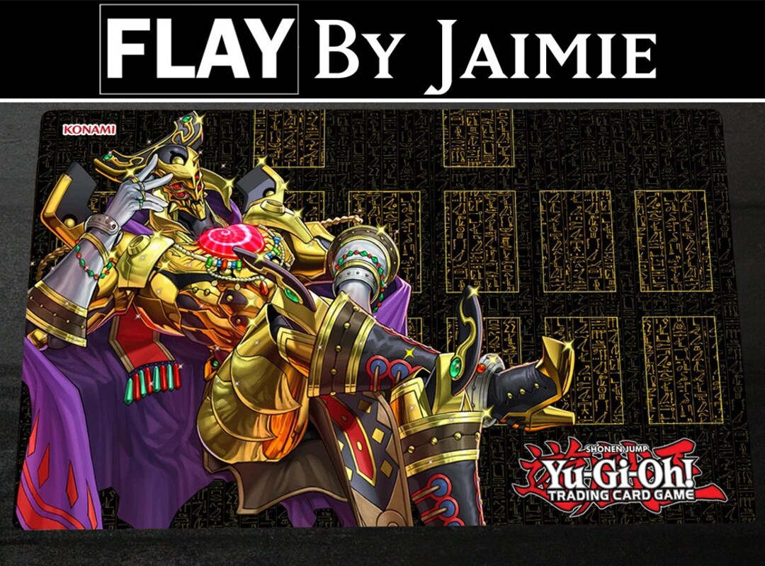 YGO Playmat Eldlich the Golden Lord With Free Carry Bag Etsy