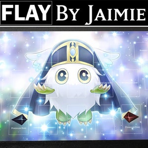 YGO Krabbeldecke Kuribohrn mit Gratis Tragetasche | Premium Stoff Benutzerdefinierte Duel TKG Matte | Ultra HD-Druck mit Anti-Rutsch-Oberfläche |