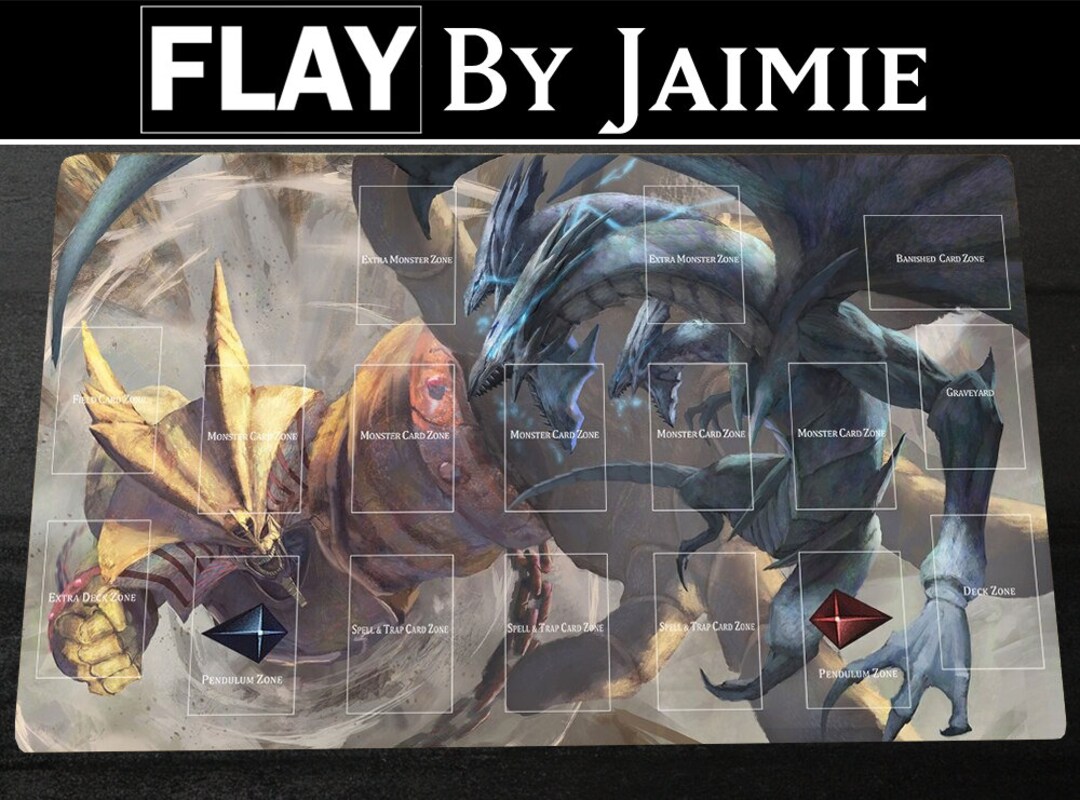 Dimir TCG Playmat With Carry Bag, 14x24, 3mm Double Stitched Edge, Cloth Top, Neoprene Rubber Base, USA Made, Only From Jank Mats
