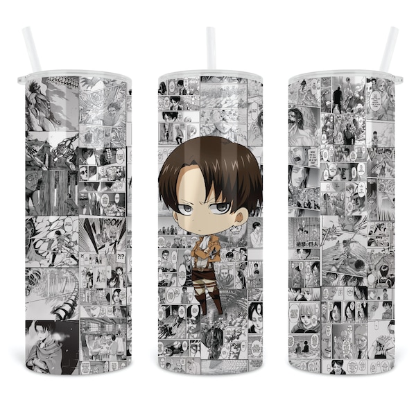 Anime Becher Design - Sublimation Designs - Cartoon Gerade Designs - Tumbler Wraps - Tumbler Designs - Metallbecher