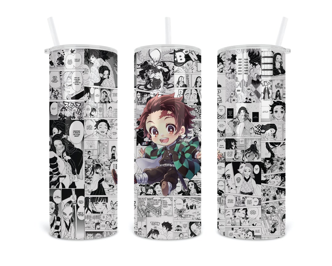 Anime Tumbler Design Sublimation Designs Cartoon Straight Designs
