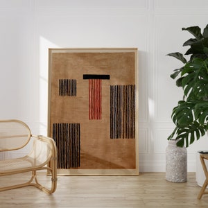 Arte minimalista neutra Japandi Beige Wabi Sabi Zen Wall Art Decorazione estetica scandinava moderna per la stanza